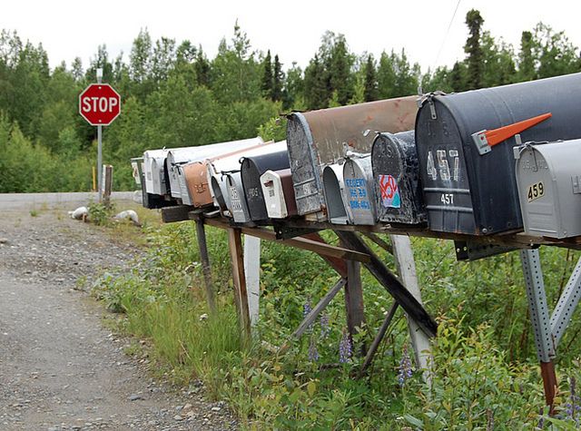 mailbox row