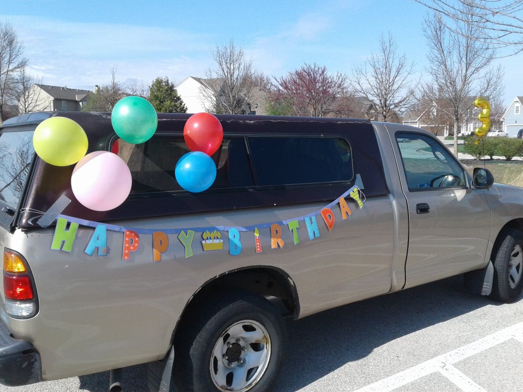 birthday truck