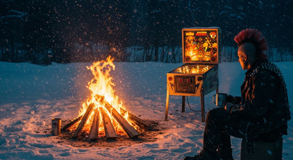 snow fire pinball punk